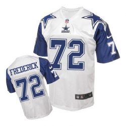 Cheap Travis Frederick Cowboys Jersey From China White Retro Elite #72