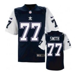 Cheap Tyron Smith Cowboys Jersey From China Navy Retro Elite #77