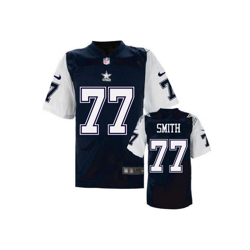 Cheap Tyron Smith Cowboys Jersey From China Navy Retro Elite #77