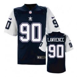 Cheap Demarcus Lawrence Cowboys Jersey From China Navy Retro Elite #90