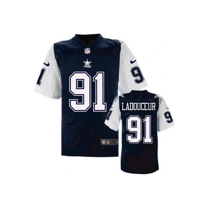 Cheap LP LaDouceur Cowboys Jersey From China Navy Retro Elite #91