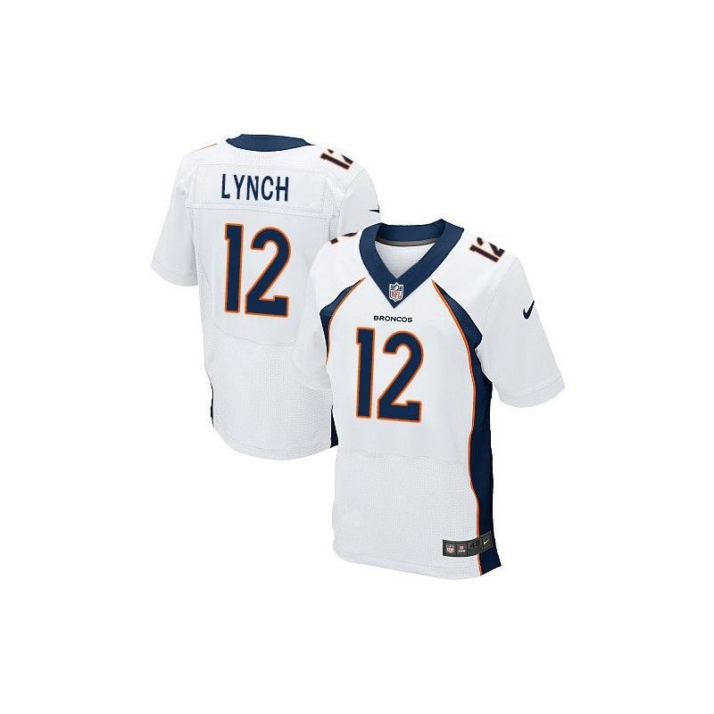 Cheap Paxton Lynch Broncos Jersey From China White Elite #12
