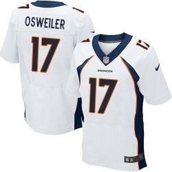 Cheap Brock Osweiler Broncos Jersey From China White Elite #17