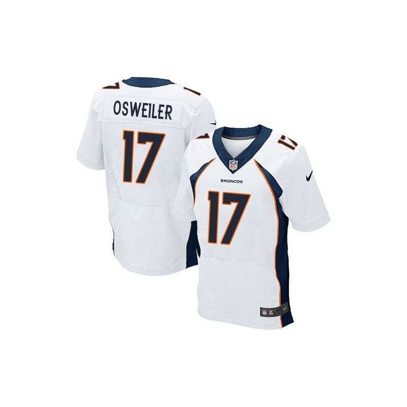 Cheap Brock Osweiler Broncos Jersey From China White Elite #17