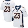Cheap Ronnie Hillman Broncos Jersey From China White Elite #23