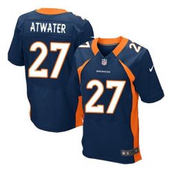 Cheap Steve Atwater Broncos Jersey From China Blue Elite #27