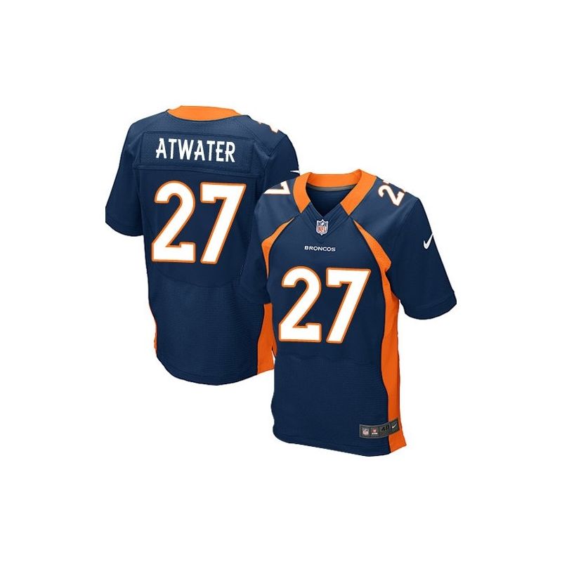 Cheap Steve Atwater Broncos Jersey From China Blue Elite #27