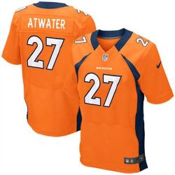 Cheap Steve Atwater Broncos Jersey From China Orange Elite #27