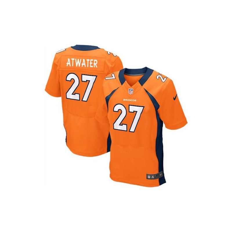 Cheap Steve Atwater Broncos Jersey From China Orange Elite #27