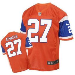 Cheap Steve Atwater Broncos Jersey From China Orange throwback Elite #27