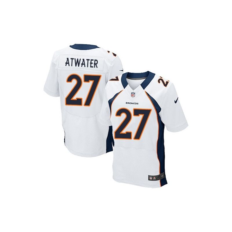 Cheap Steve Atwater Broncos Jersey From China White Elite #27