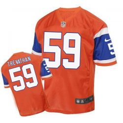 Cheap Danny Trevathan Broncos Jersey From China Orange throwback Elite #59