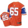 Cheap Louis Vasquez Broncos Jersey From China Orange throwback Elite #65