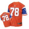 Cheap Ryan Clady Broncos Jersey From China Orange throwback Elite #78
