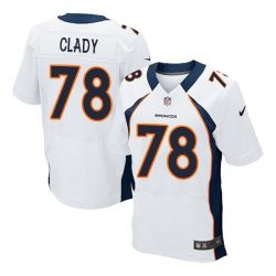 Cheap Ryan Clady Broncos Jersey From China White Elite #78