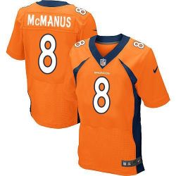 Cheap Brandon McManus Broncos Jersey From China Orange Elite #8