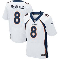 Cheap Brandon McManus Broncos Jersey From China White Elite #8