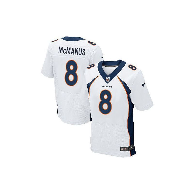 Cheap Brandon McManus Broncos Jersey From China White Elite #8