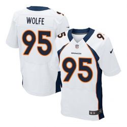 Cheap Derek Wolfe Broncos Jersey From China White Elite #95