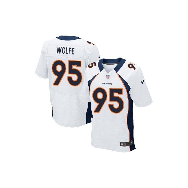 Cheap Derek Wolfe Broncos Jersey From China White Elite #95