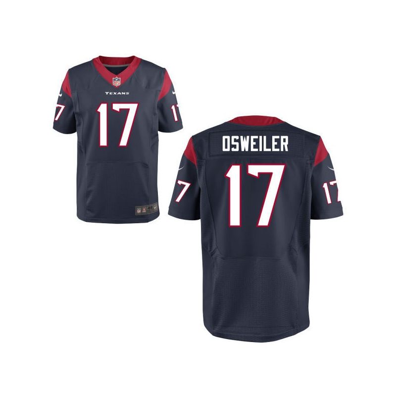 Cheap Brock Osweiler Texans Jersey From China Blue Elite #17