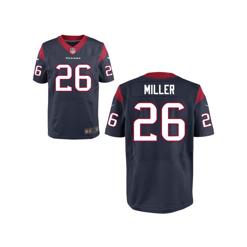 Cheap Braxton Miller Texans Jersey From China Blue Elite #26