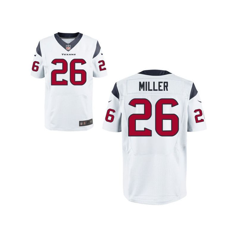 Cheap Braxton Miller Texans Jersey From China White Elite #26