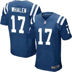 Cheap Griff Whalen Colts Jersey From China Blue Elite #17