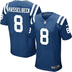 Cheap Matt Hasselbeck Colts Jersey From China Blue Elite #8