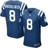Cheap Matt Hasselbeck Colts Jersey From China Blue Elite #8
