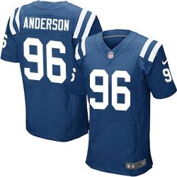 Cheap Henry Anderson Colts Jersey From China Blue Elite #96