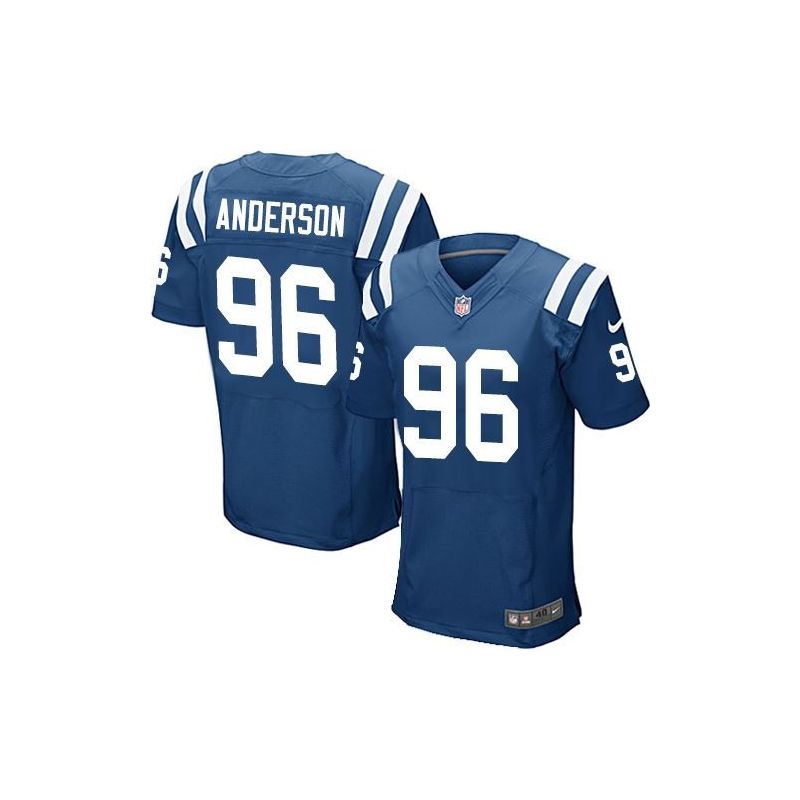 Cheap Henry Anderson Colts Jersey From China Blue Elite #96