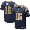 Cheap Jared Goff Rams Jersey From China Blue Elite #16