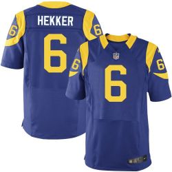 Cheap Johnny Hekker Rams Jersey From China Royal Blue Elite #6