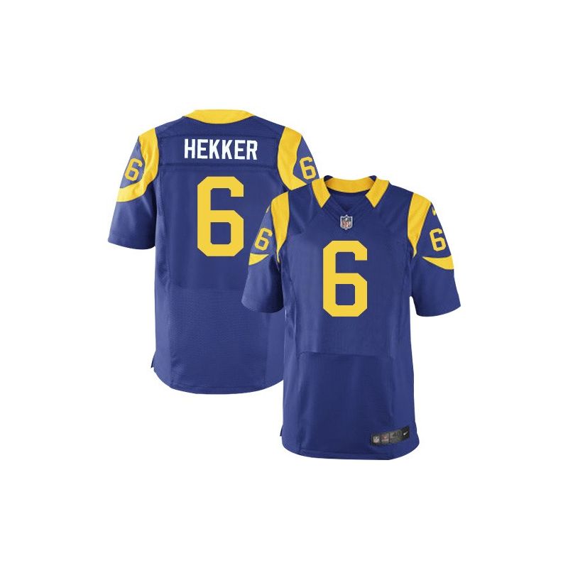 Cheap Johnny Hekker Rams Jersey From China Royal Blue Elite #6