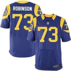 Cheap Greg Robinson Rams Jersey From China Royal Blue Elite #73