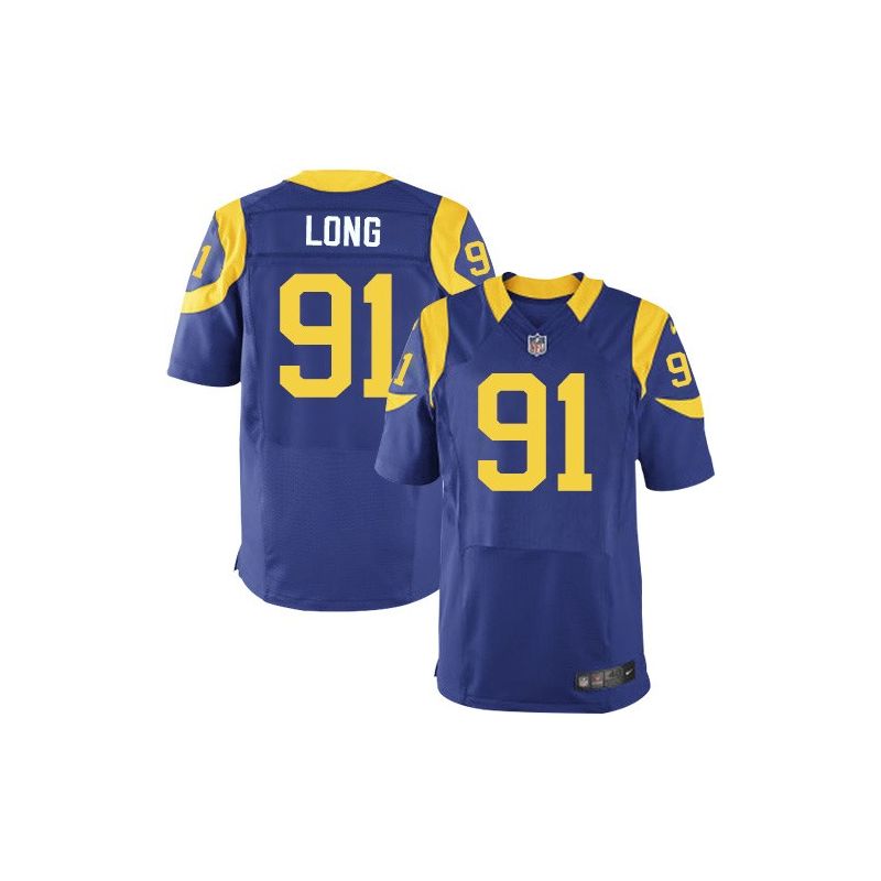 Cheap Chris Long Rams Jersey From China Royal Blue Elite #91