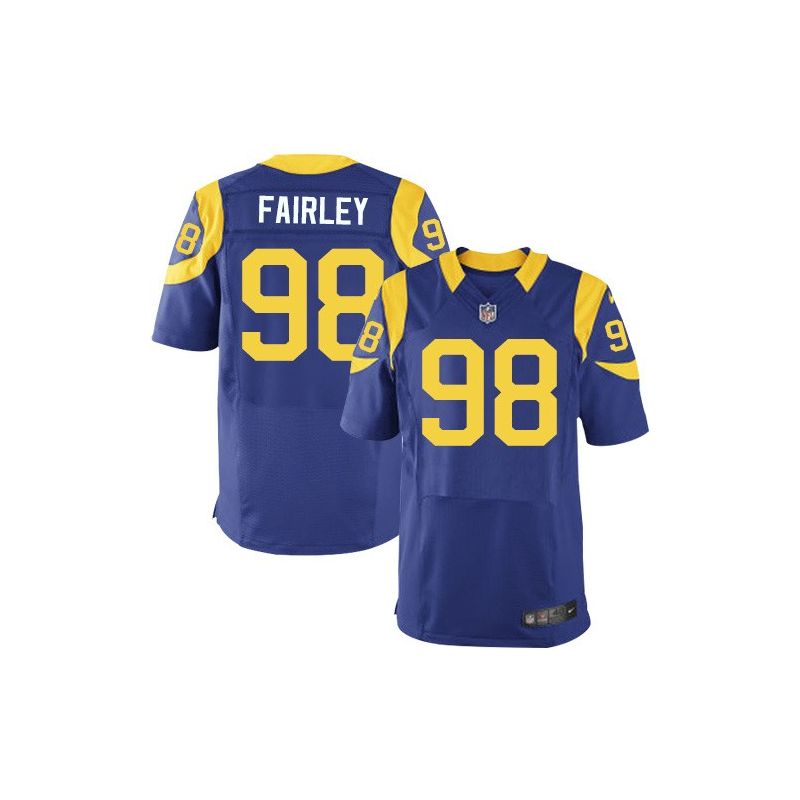 Cheap Nick Fairley Rams Jersey From China Royal Blue Elite #98