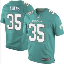 Cheap Walt Aikens Dolphins Jersey From China Green 2015 new Elite #35