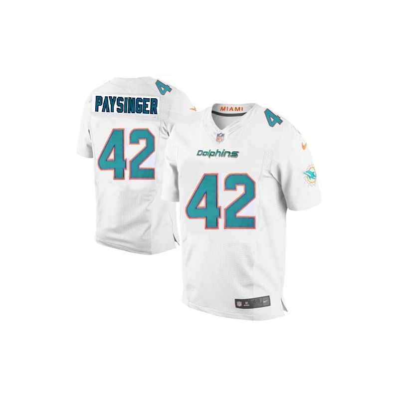 Cheap Spencer Paysinger Dolphins Jersey From China White 2015 new Elite #42