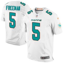 Cheap Josh Freeman Dolphins Jersey From China White 2015 new Elite #5