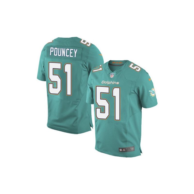 Cheap Mike Pouncey Dolphins Jersey From China Green 2015 new Elite #51