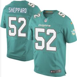 Cheap Kelvin Sheppard Dolphins Jersey From China Green 2015 new Elite #52