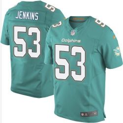 Cheap Jelani Jenkins Dolphins Jersey From China Green 2015 new Elite #53