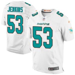 Cheap Jelani Jenkins Dolphins Jersey From China White 2015 new Elite #53