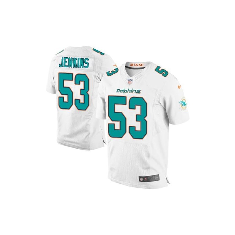 Cheap Jelani Jenkins Dolphins Jersey From China White 2015 new Elite #53