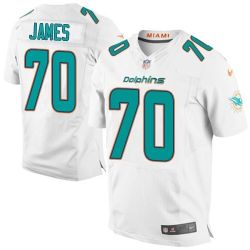 Cheap JaWuan James Dolphins Jersey From China White 2015 new Elite #70