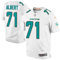 Cheap Branden Albert Dolphins Jersey From China White 2015 new Elite #71