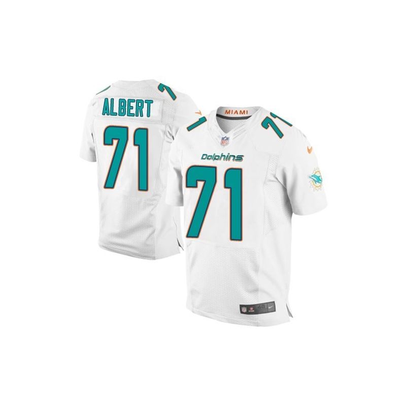 Cheap Branden Albert Dolphins Jersey From China White 2015 new Elite #71