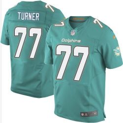 Cheap Billy Turner Dolphins Jersey From China Green 2015 new Elite #77